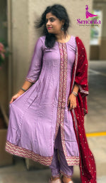 Load image into Gallery viewer, ANARKALI DRESS GEORGETTE SM029
