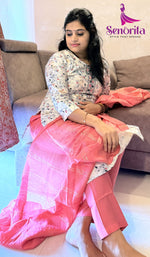 Load image into Gallery viewer, CHANDERI COTTON DRESS SM035
